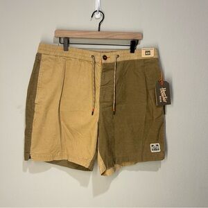 Howler Brothers Pressure Drop Cord Shorts 40 – Lark/Deep Khaki – NWT